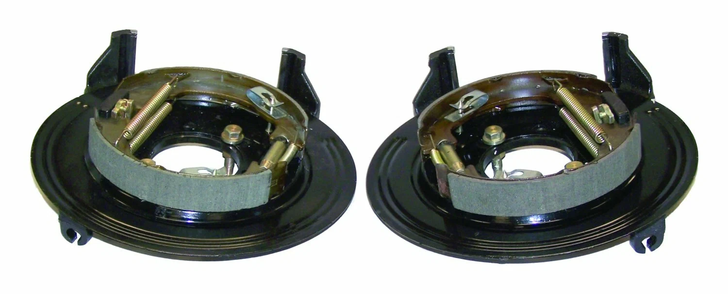 Crown Automotive - Semi-Metallic Black Backing Plate Set - 476212829K
